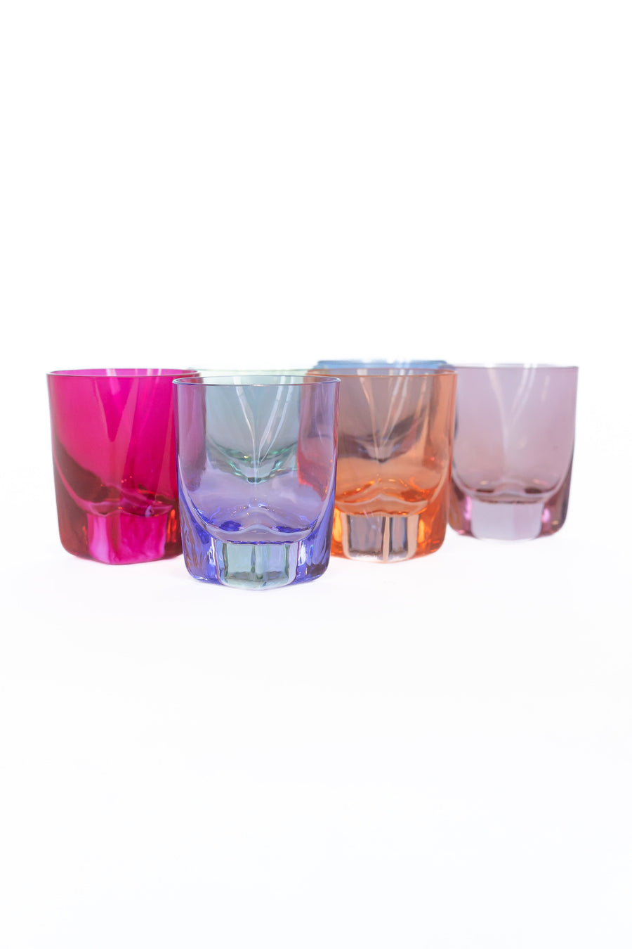 Colored Shot Glasses - Set of 6 {Mixed Set}.
