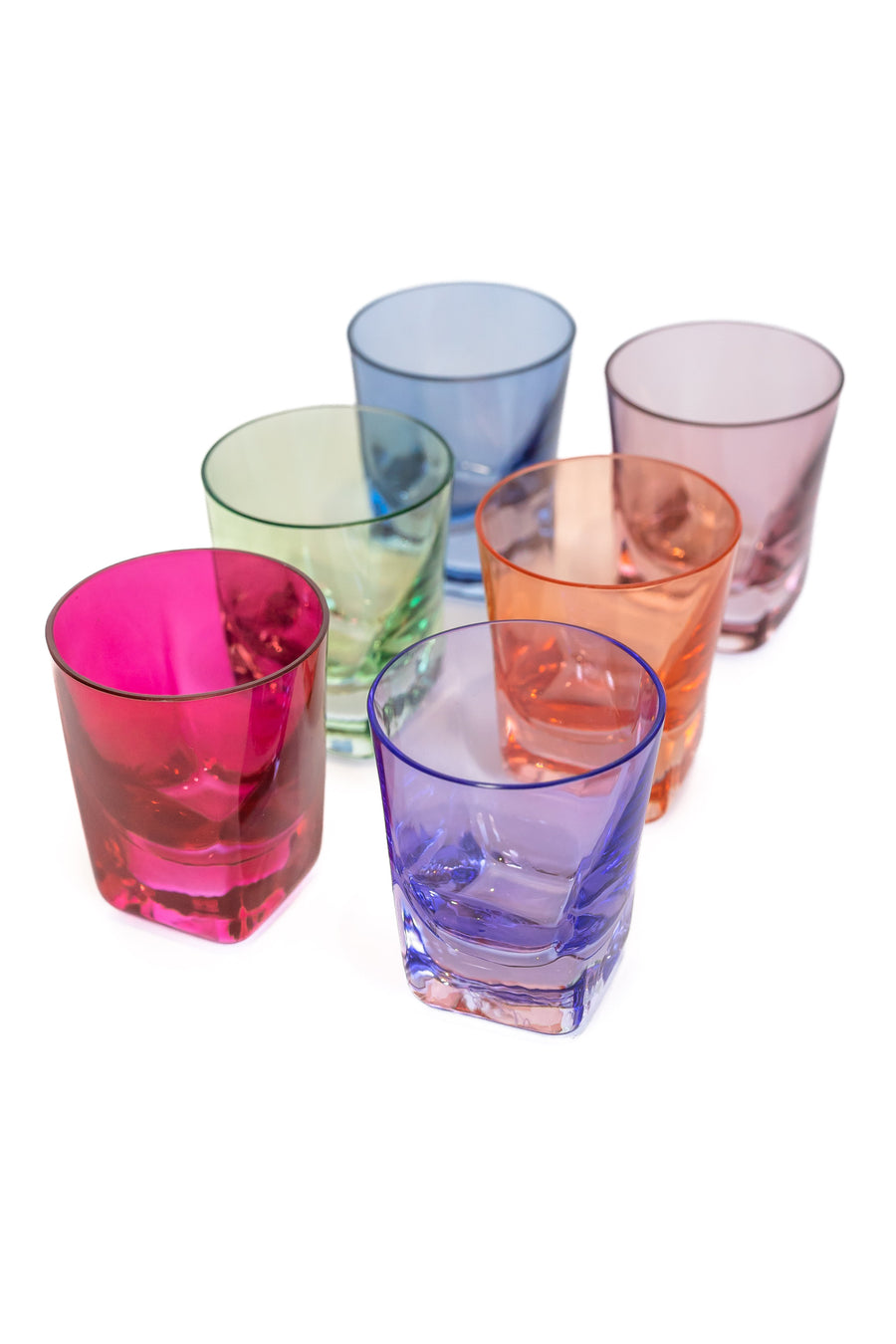 Colored Shot Glasses - Set of 6 {Mixed Set}.