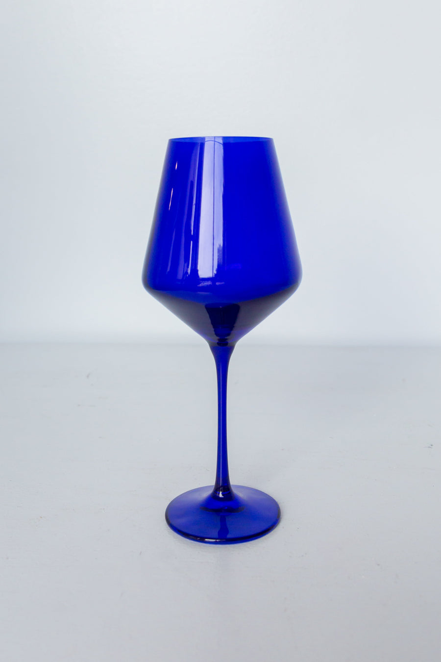 Colored Wine Stemware - Set of 2 {Royal Blue}.