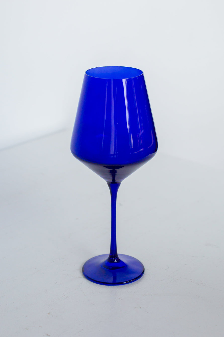 Colored Wine Stemware - Set of 2 {Royal Blue}.
