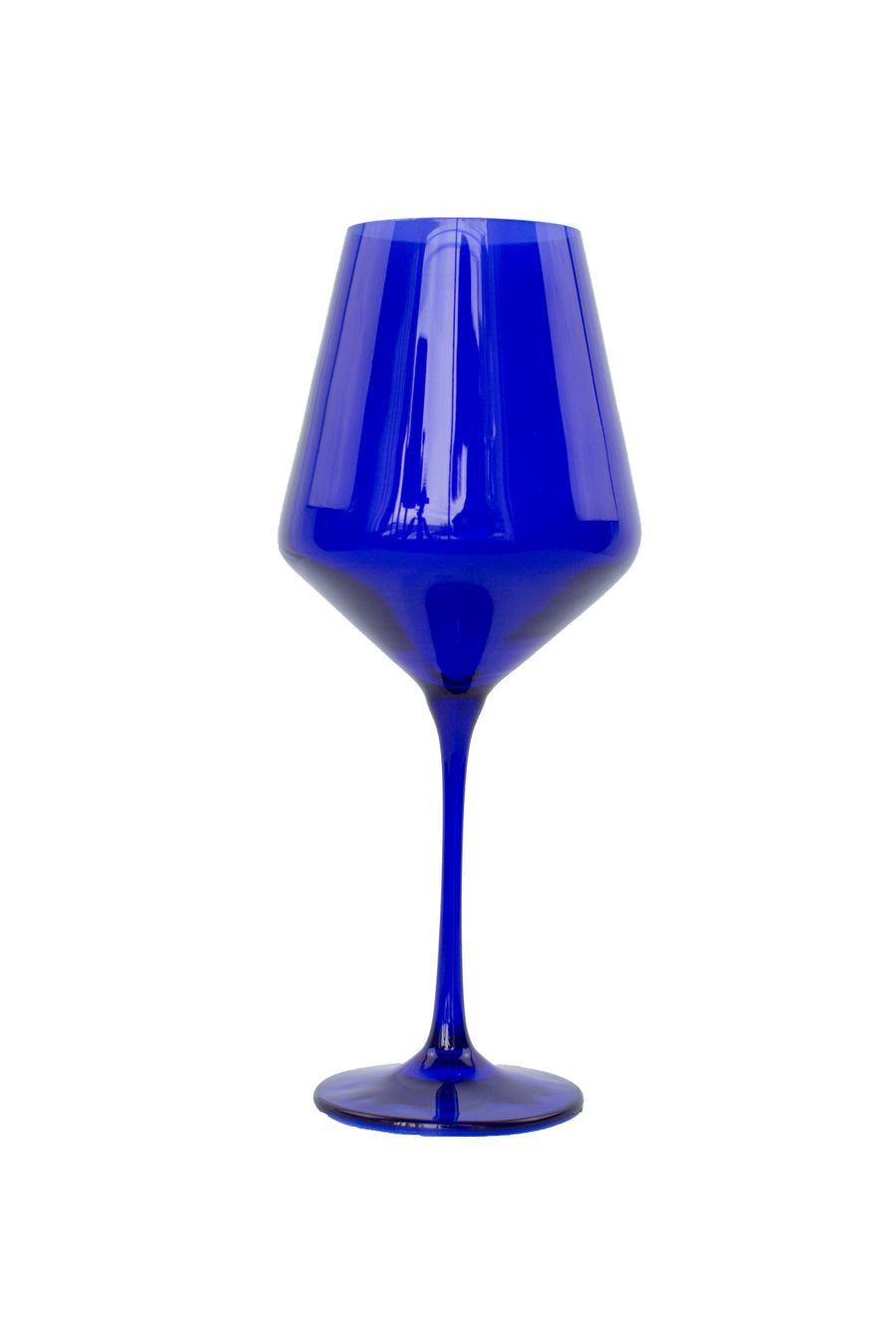 Colored Wine Stemware - Set of 2 {Royal Blue}.